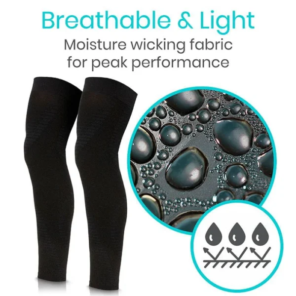 Leg Compression Sleeve Black - Image 3