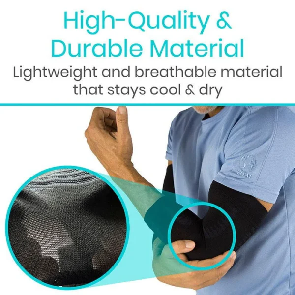 Elbow Compression Sleeve Black - Image 2
