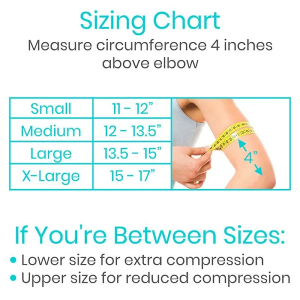 Elbow Compression Sleeve Black - Image 3