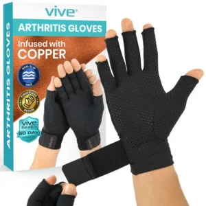 Copper Gloves With Strap